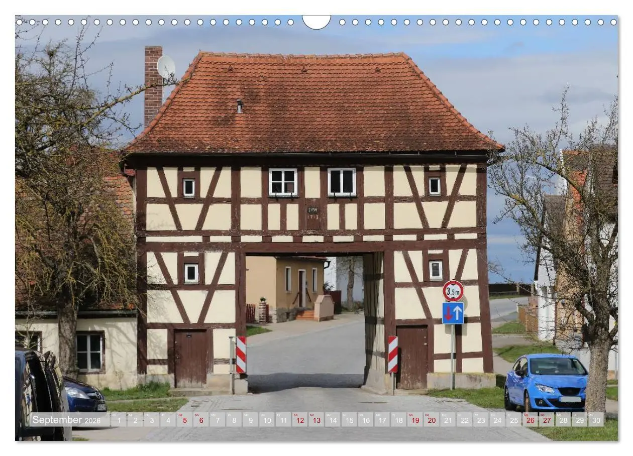 Bild: 9783457731253 | Ins Land der Franken fahren (Wandkalender 2026 DIN A3 quer),...