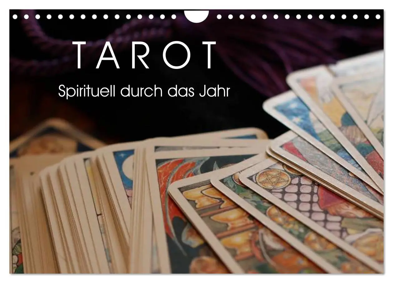 Cover: 9783457971253 | Tarot. Spirituell durch das Jahr (Wandkalender 2026 DIN A4 quer),...