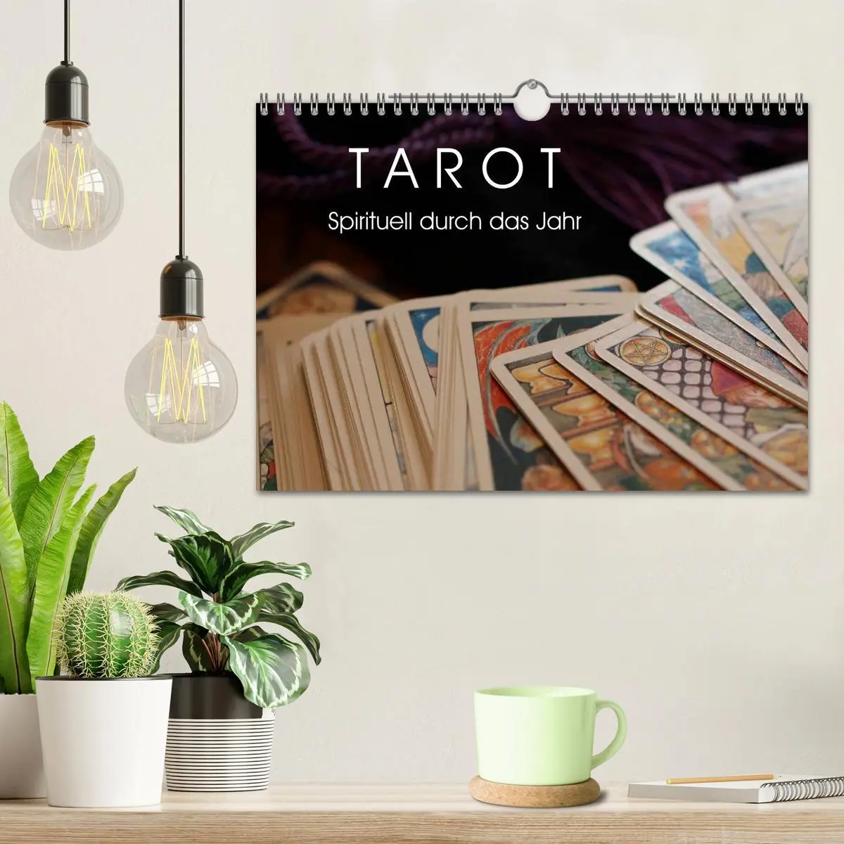 Bild: 9783457971253 | Tarot. Spirituell durch das Jahr (Wandkalender 2026 DIN A4 quer),...