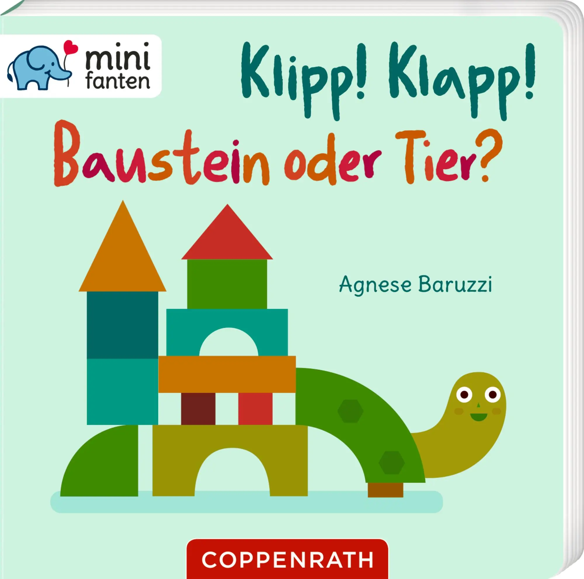 Cover: 9783649651253 | Klipp! Klapp! Baustein oder Tier? | Anna Taube | Buch | minifanten