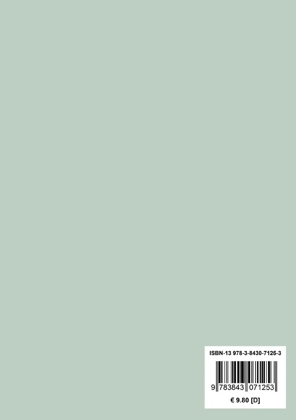 Rückseite: 9783843071253 | Das Buch Paragranum / Septem Defensiones | Paracelsus | Taschenbuch