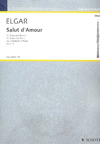 Cover: 9790001141253 | Salut d'amour op. 12/9 | Edward Elgar | Buch | 1997 | Schott Music