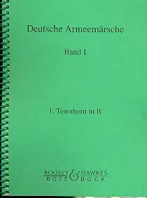 Cover: 9790202591253 | German Military Marches Band 1 | Parademarsche fur Fustruppen