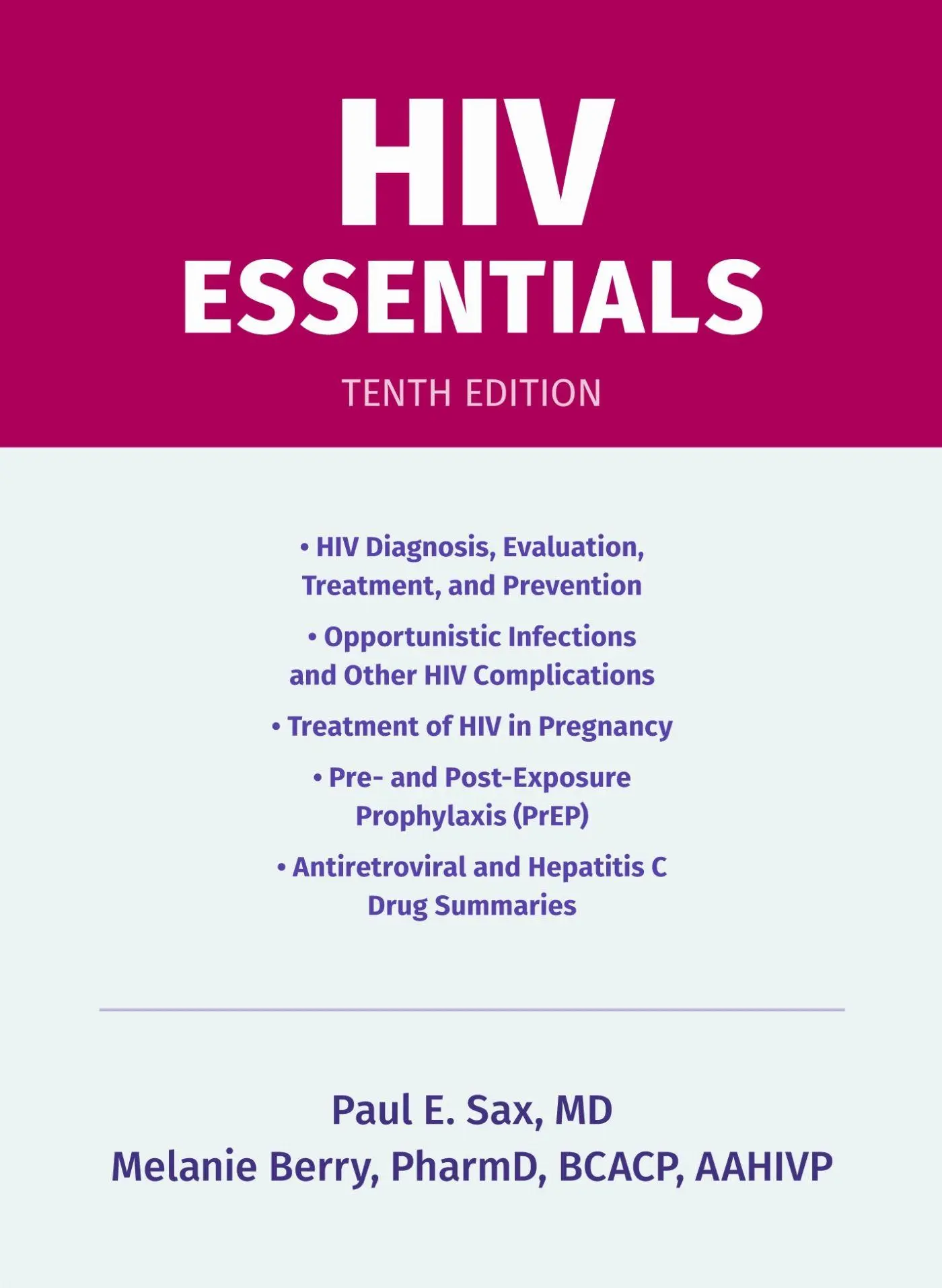 Cover: 9781284291353 | HIV Essentials | Paul E Sax (u. a.) | Taschenbuch | Englisch | 2023