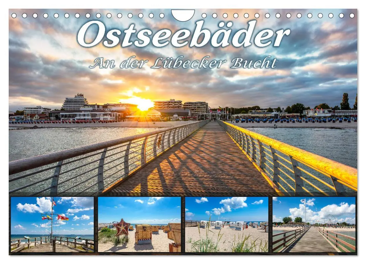 Cover: 9783457581353 | Ostseebäder an der Lübecker Bucht (Wandkalender 2026 DIN A4 quer),...