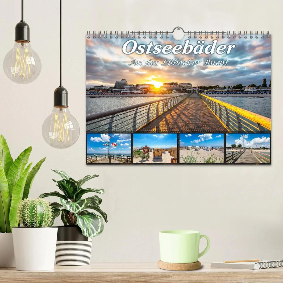 Bild: 9783457581353 | Ostseebäder an der Lübecker Bucht (Wandkalender 2026 DIN A4 quer),...