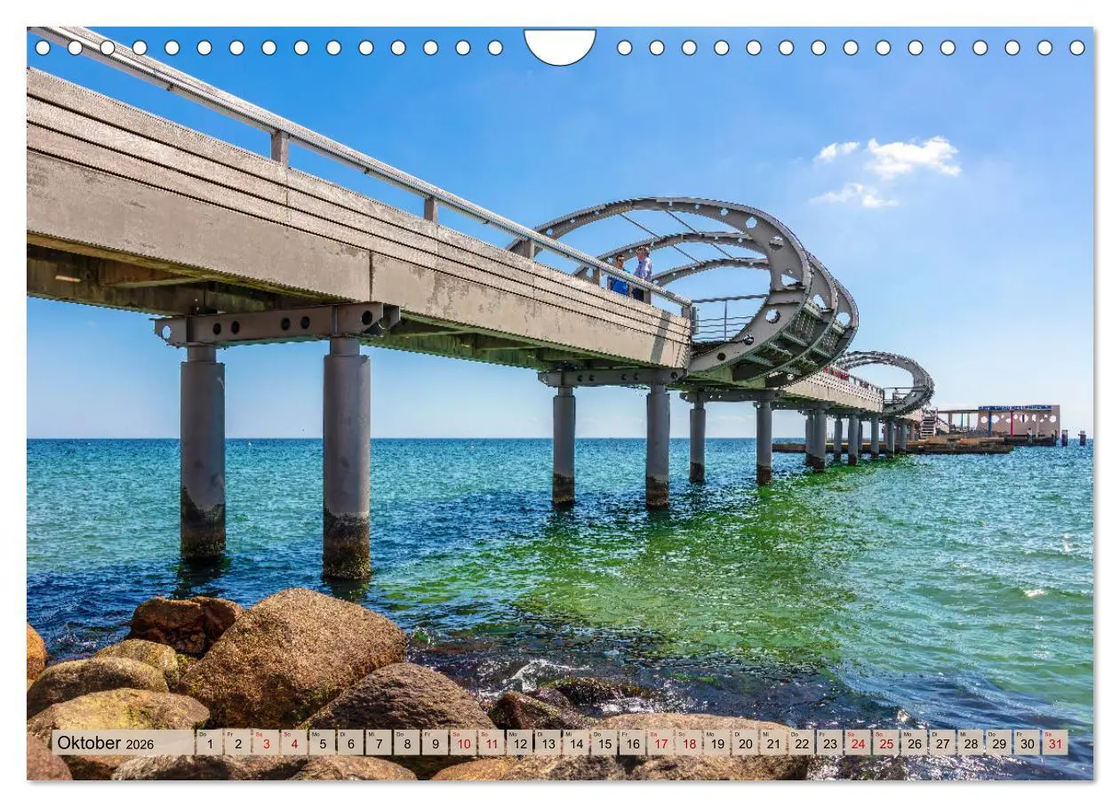 Bild: 9783457581353 | Ostseebäder an der Lübecker Bucht (Wandkalender 2026 DIN A4 quer),...