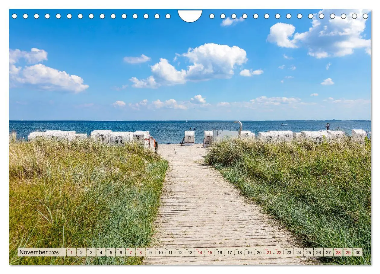 Bild: 9783457581353 | Ostseebäder an der Lübecker Bucht (Wandkalender 2026 DIN A4 quer),...