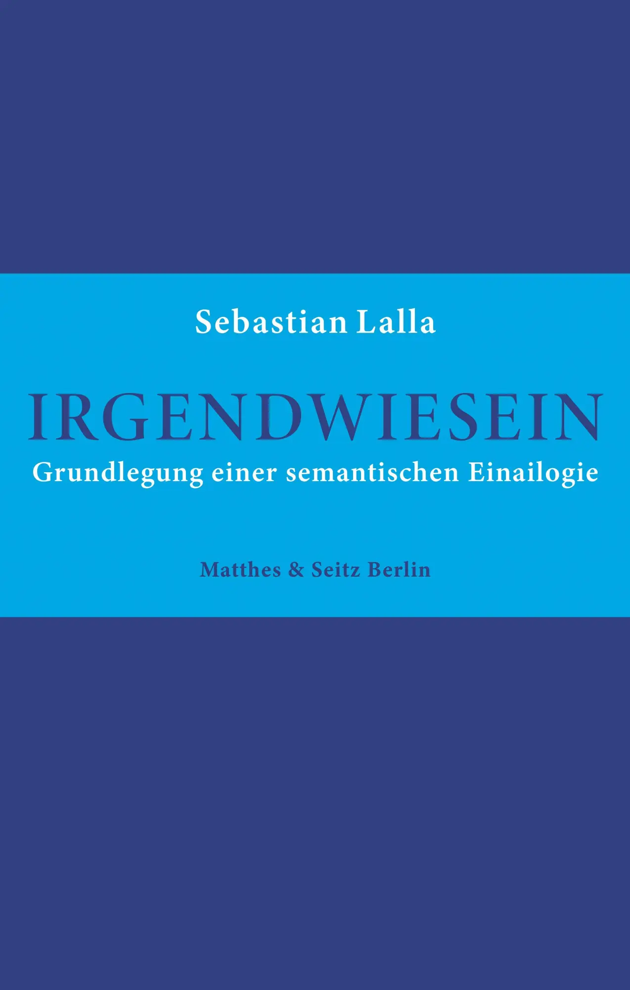 Cover: 9783751821353 | Irgendwiesein | Sebastian Lalla | Buch | 510 S. | Deutsch | 2026