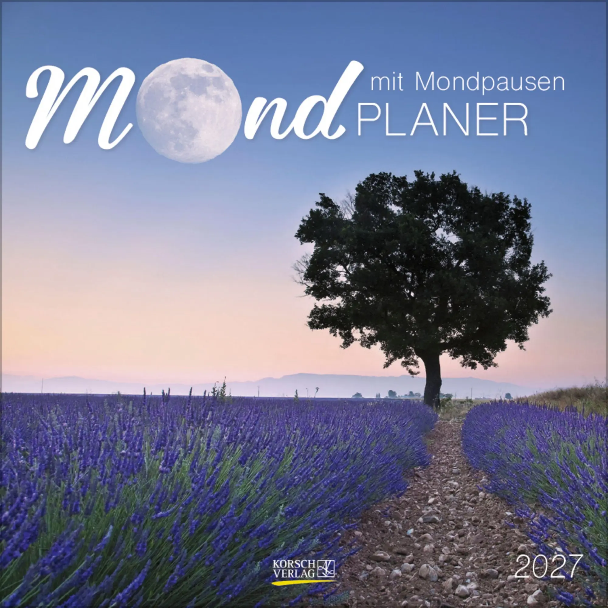 Cover: 9783819301353 | Der große Mondplaner 2027 | Verlag Korsch | Kalender | 13 S. | Deutsch
