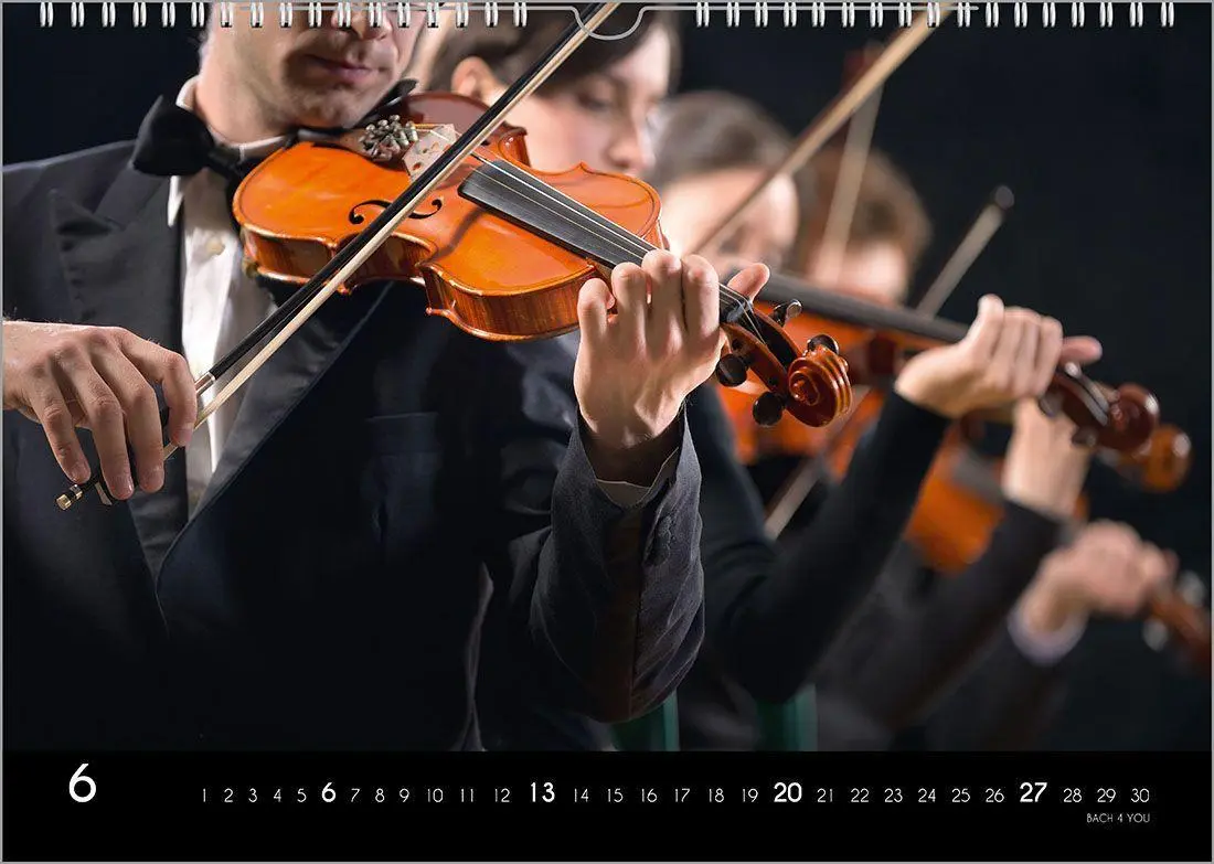 Bild: 9783969031353 | Der Kalender für Klassik-Musik-Freunde, ein Musik-Kalender, 2027,...