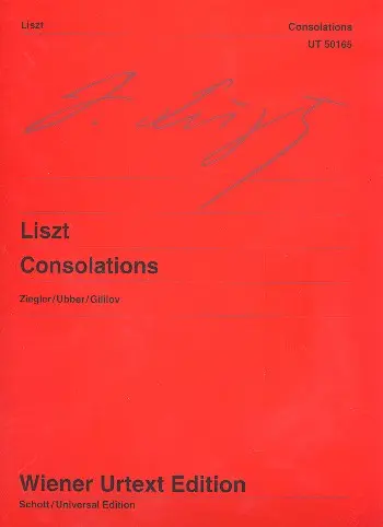 Cover: 9790500571353 | Consolations | Franz Liszt | Wiener Urtext Edition | Buch