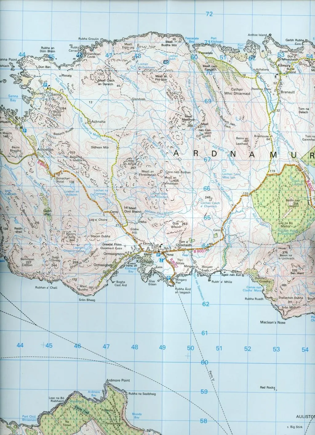 Bild: 9780319261453 | Tobermory &amp; North Mull | Ordnance Survey | (Land-)Karte | Englisch
