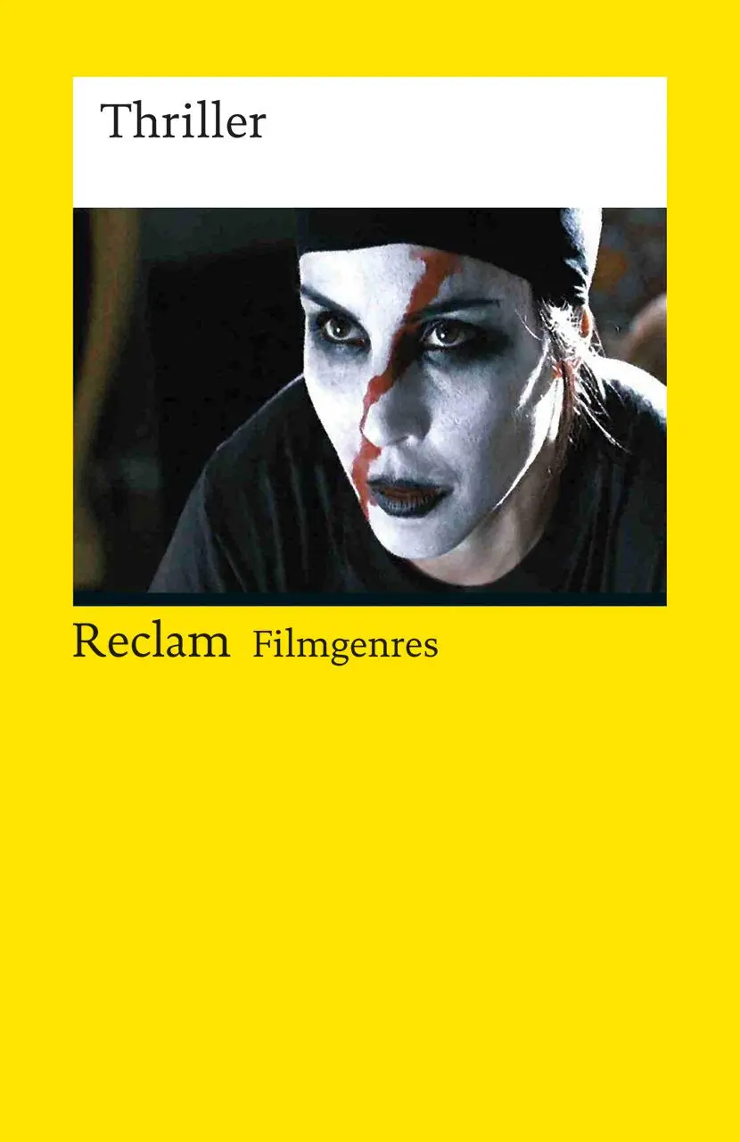 Cover: 9783150191453 | Filmgenres: Thriller | Thomas Koebner (u. a.) | Taschenbuch | 512 S.