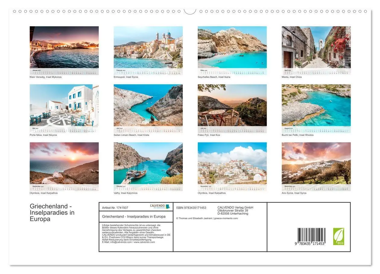 Bild: 9783435171453 | Griechenland - Inselparadies in Europa (hochwertiger Premium...