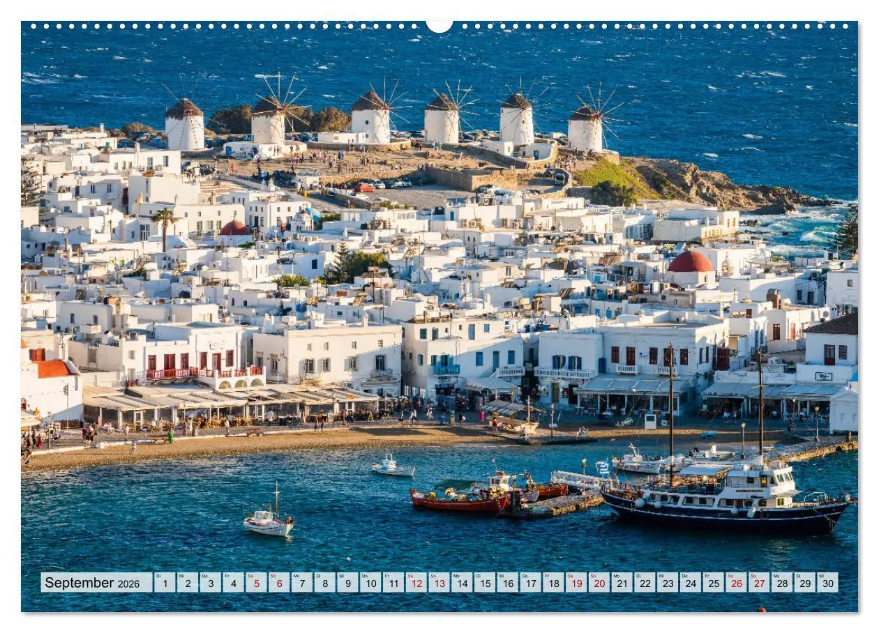 Bild: 9783457571453 | Griechische Inseln - Ein Jahr im Mittelmeer (Wandkalender 2026 DIN...