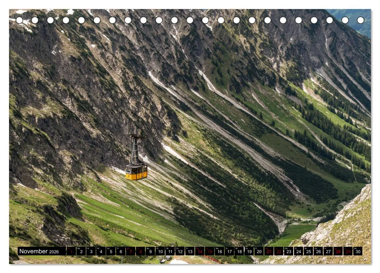 Bild: 9783457881453 | Oberstdorf und Umgebung (Tischkalender 2026 DIN A5 quer), CALVENDO...