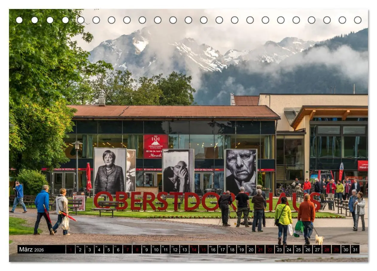 Bild: 9783457881453 | Oberstdorf und Umgebung (Tischkalender 2026 DIN A5 quer), CALVENDO...