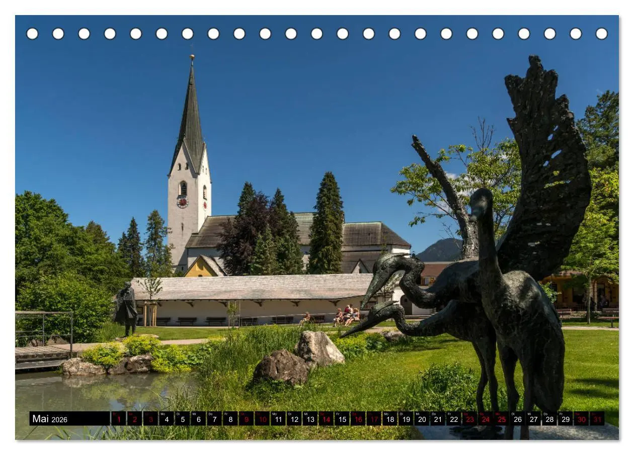 Bild: 9783457881453 | Oberstdorf und Umgebung (Tischkalender 2026 DIN A5 quer), CALVENDO...