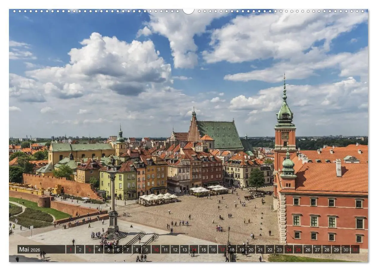 Bild: 9783516041453 | Ein Wochenende in Warschau (hochwertiger Premium Wandkalender 2026...