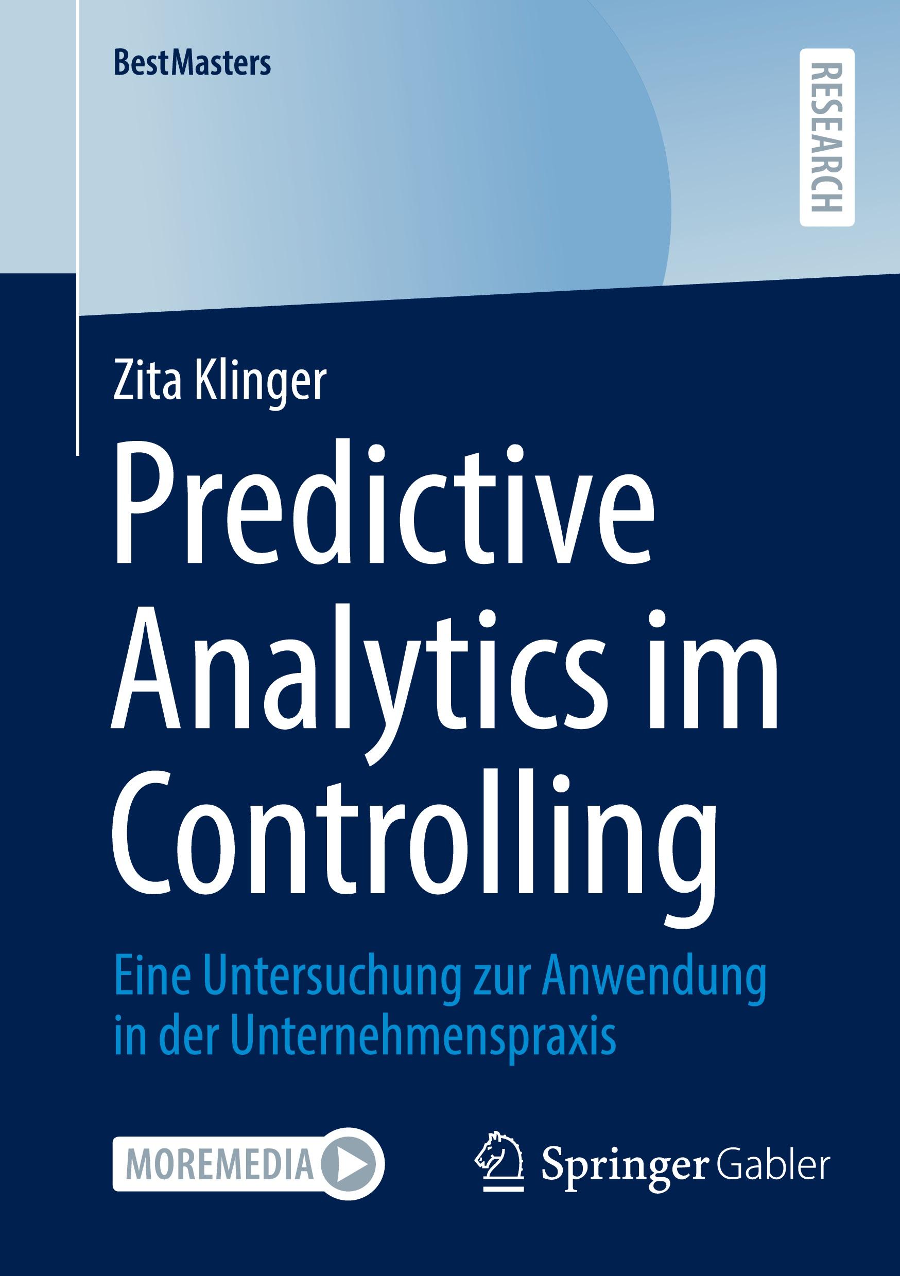 Cover: 9783658471453 | Predictive Analytics im Controlling | Zita Klinger | Taschenbuch