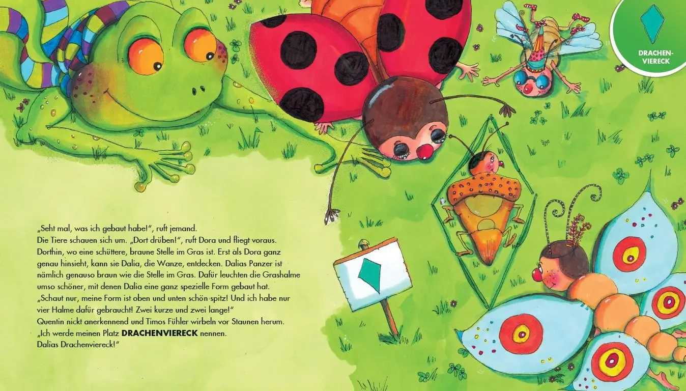 Bild: 9783707421453 | Qua, Qua, Quadrat!, ruft der Frosch | Ulrike Motschiunig | Buch | 2018