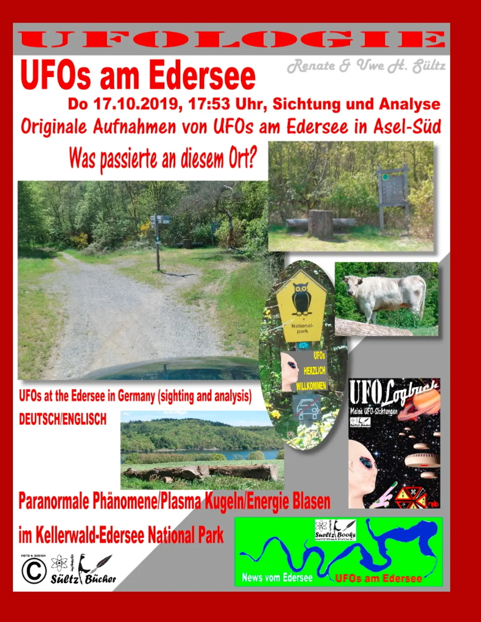 Cover: 9783749481453 | UFOs am Edersee, Do 17.10.2019, 17:50 Uhr, Sichtung und Analyse -...