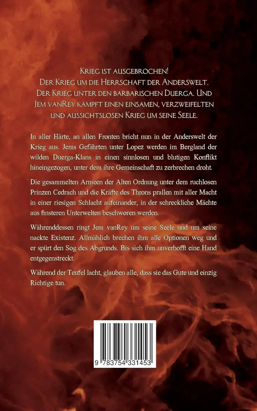 Rückseite: 9783754331453 | Die Flamme im Stahl | Horus W. Odenthal | Taschenbuch | 674 S. | 2021