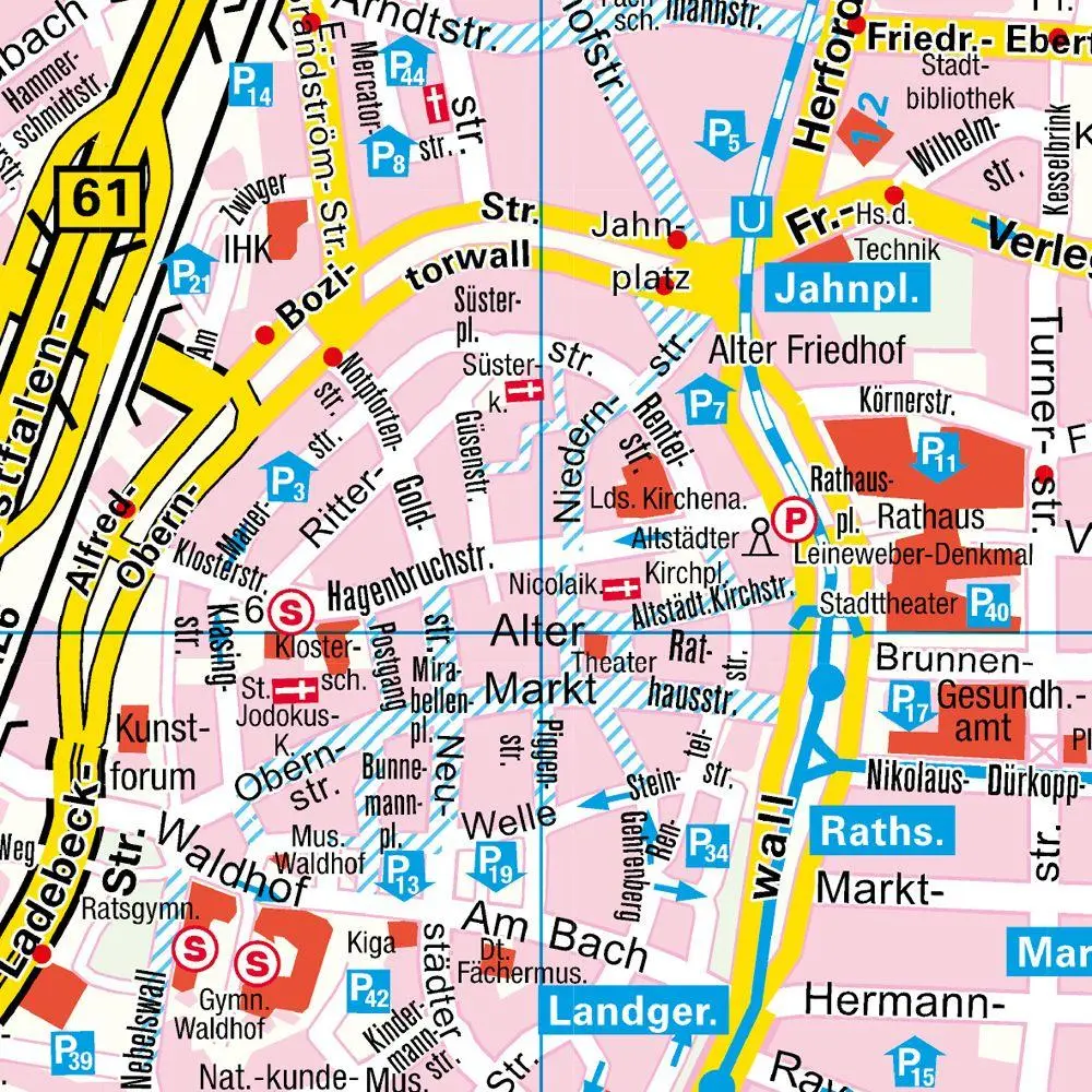 Bild: 9783827901453 | Falk Cityplan Bielefeld 1:20.000 | (Land-)Karte | Falk Citypläne