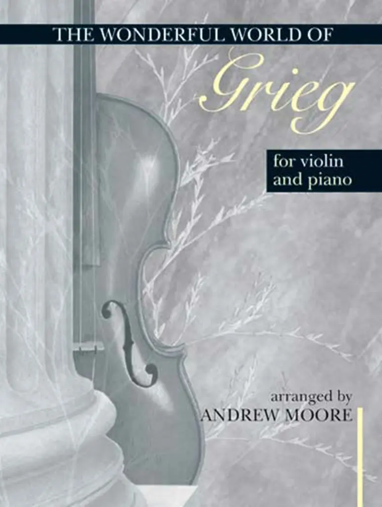 Cover: 9790570241453 | Wonderful World of Grieg for Violin and Piano | Edvard Hagerup Grieg