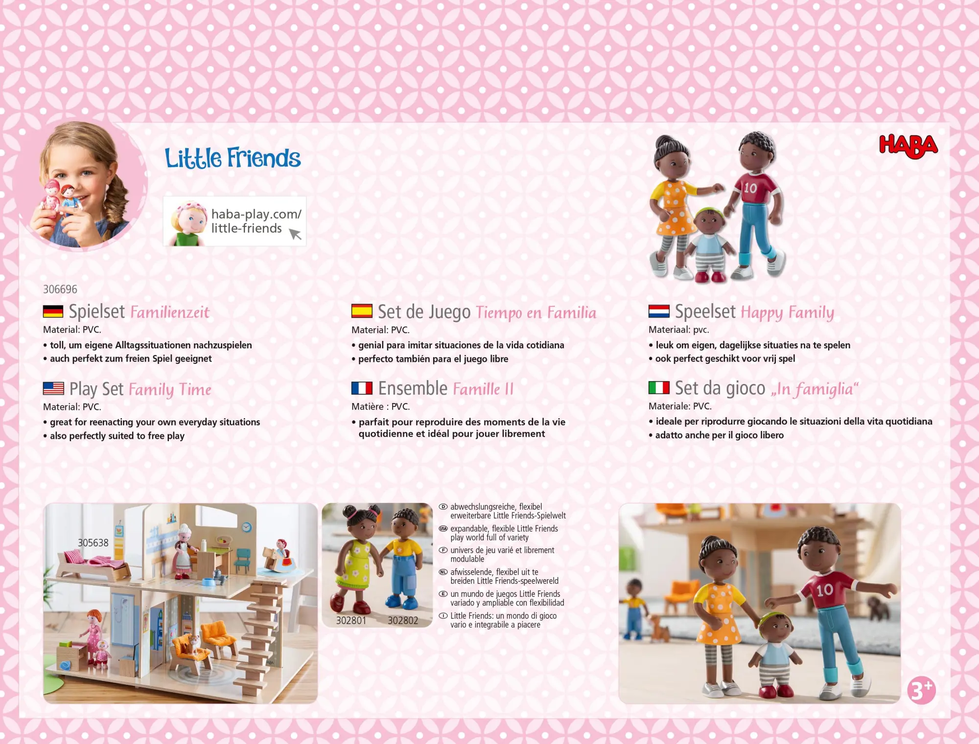Bild: 4010168261553 | Little Friends - Spielset Familienzeit | Spiel | 1306696001 | Deutsch