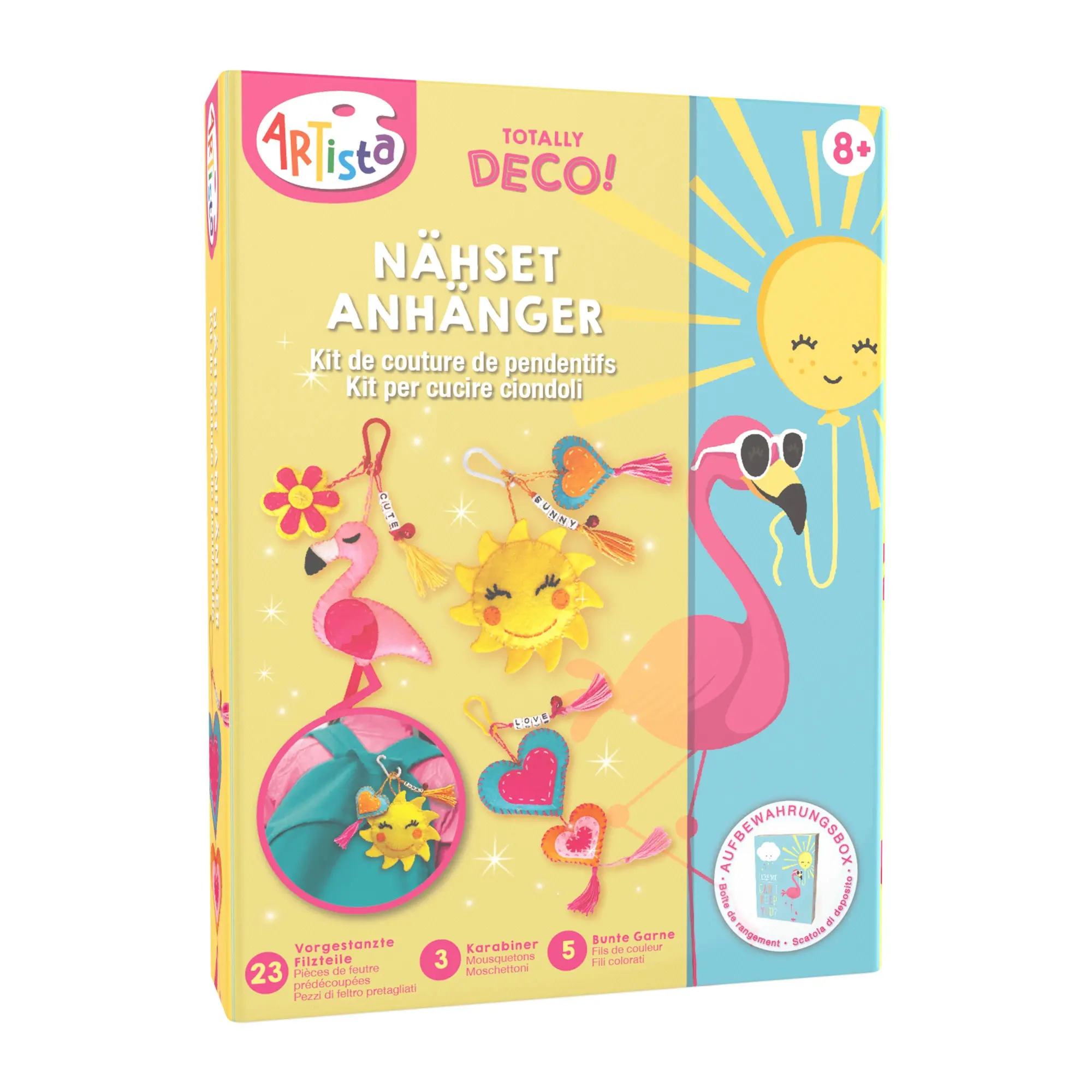 Cover: 7640250151553 | Artista - Nähset Anhänger | Artista | Kit (Bastelset) | 9301954 | 2023