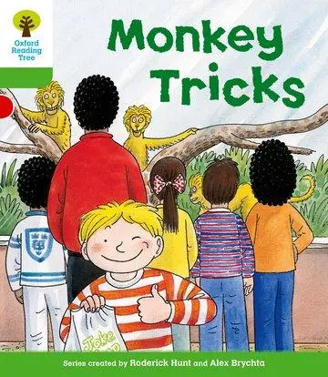 Cover: 9780198481553 | Oxford Reading Tree: Level 2: Patterned Stories: Monkey Tricks | Hunt