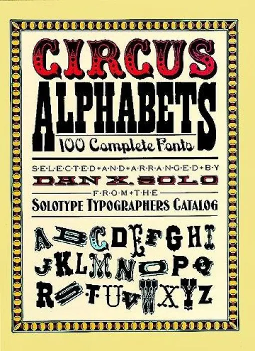 Cover: 9780486261553 | Circus Alphabets | Dan X Solo | Taschenbuch | Kartoniert / Broschiert