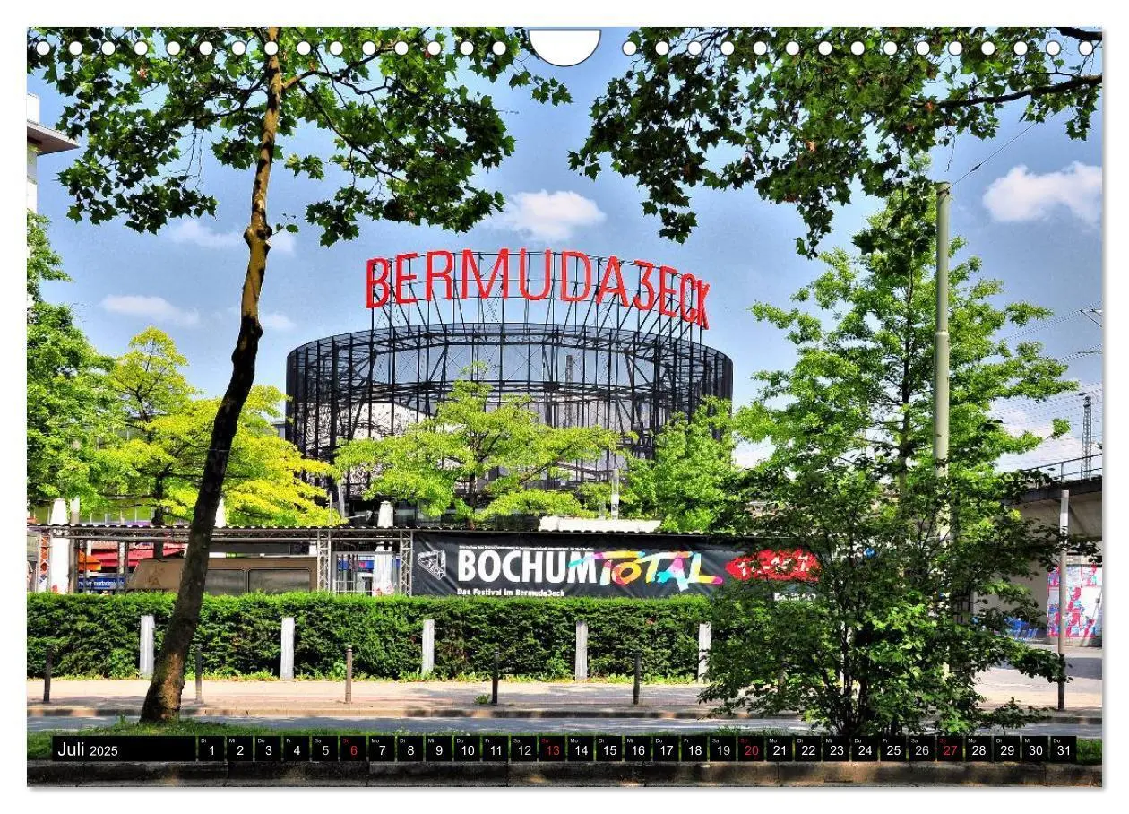 Bild: 9783435781553 | Bochum (Wandkalender 2025 DIN A4 quer), CALVENDO Monatskalender | 2025