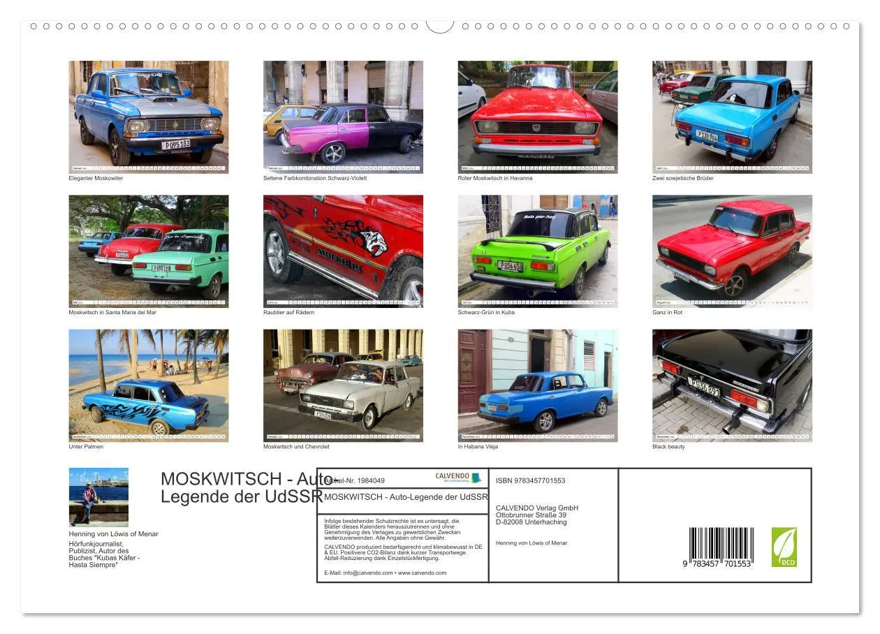 Bild: 9783457701553 | MOSKWITSCH - Auto-Legende der UdSSR (hochwertiger Premium...