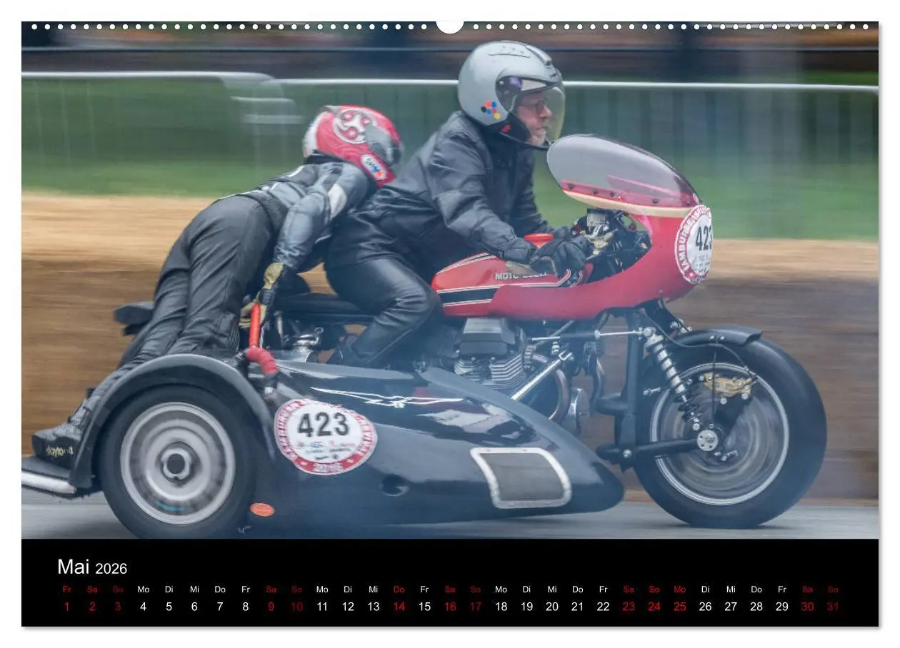 Bild: 9783457871553 | Motorsport Klassiker (Wandkalender 2026 DIN A2 quer), CALVENDO...