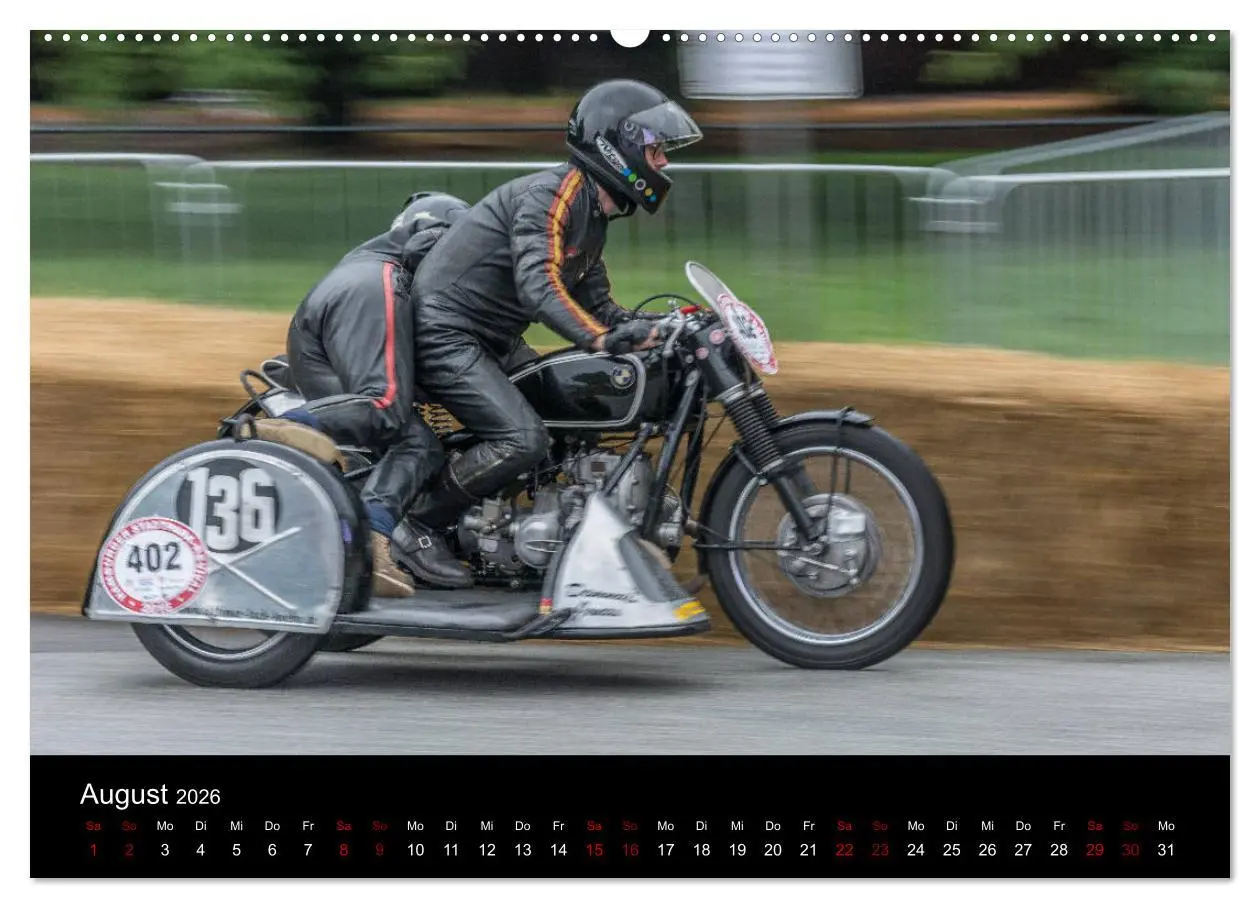 Bild: 9783457871553 | Motorsport Klassiker (Wandkalender 2026 DIN A2 quer), CALVENDO...