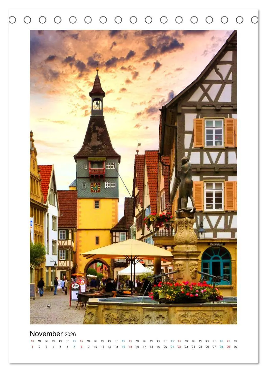 Bild: 9783516341553 | Rund um Ludwigsburg (Tischkalender 2026 DIN A5 hoch), CALVENDO...