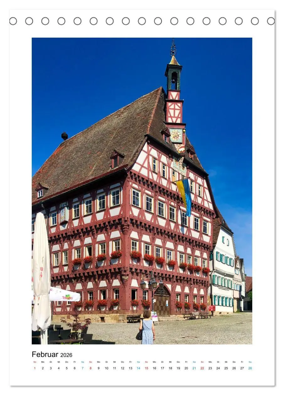Bild: 9783516341553 | Rund um Ludwigsburg (Tischkalender 2026 DIN A5 hoch), CALVENDO...