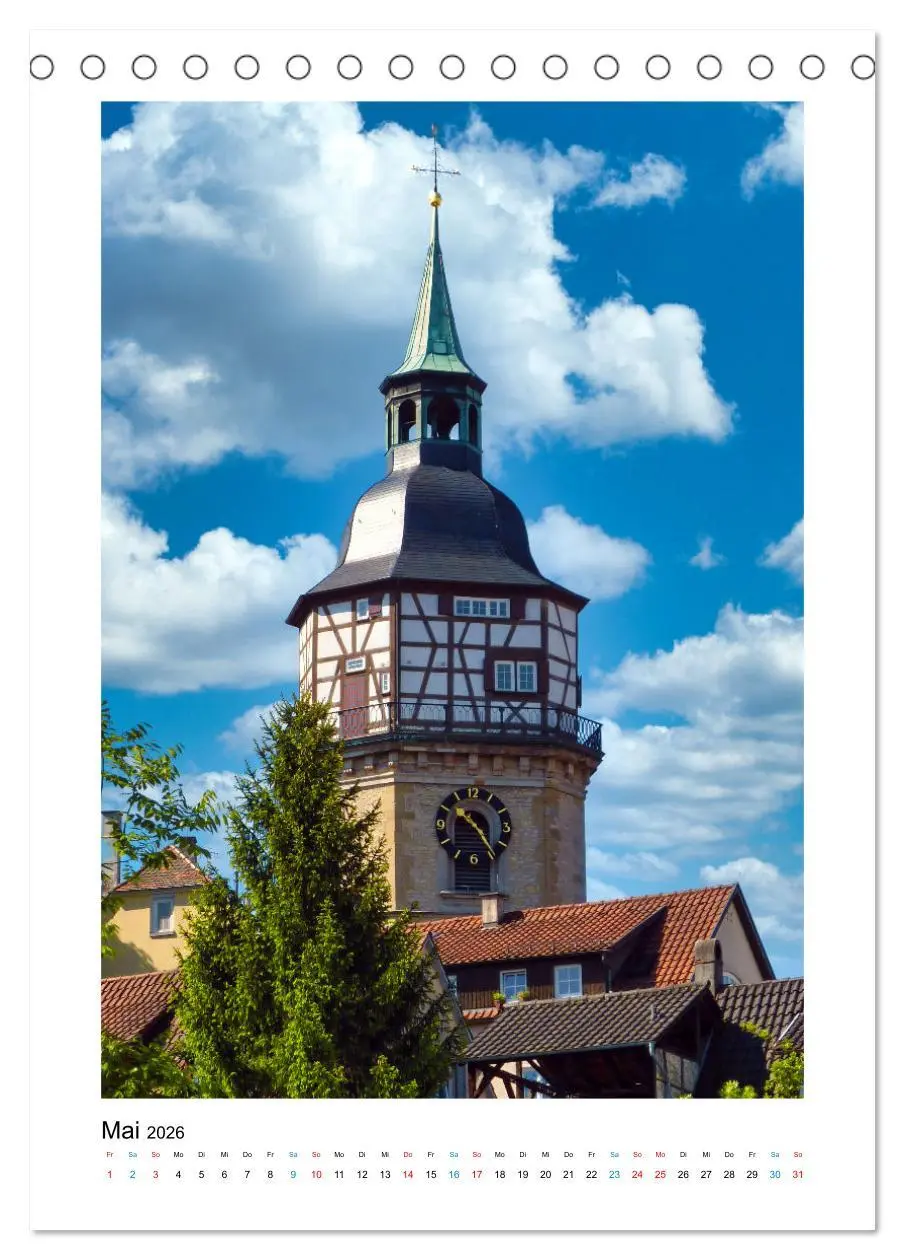 Bild: 9783516341553 | Rund um Ludwigsburg (Tischkalender 2026 DIN A5 hoch), CALVENDO...