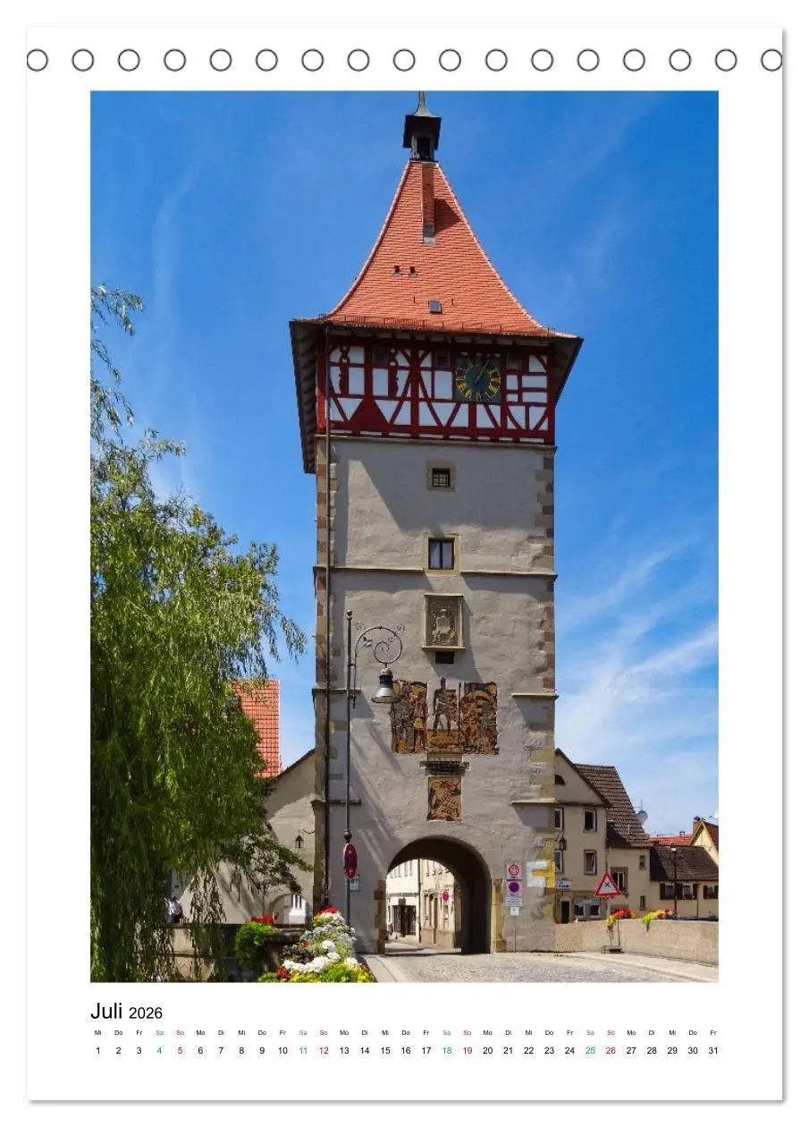 Bild: 9783516341553 | Rund um Ludwigsburg (Tischkalender 2026 DIN A5 hoch), CALVENDO...