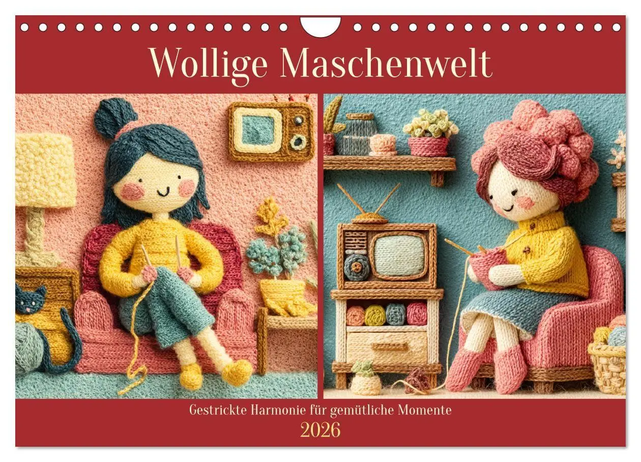 Cover: 9783516721553 | Wollige Maschenwelt. Gestrickte Harmonie für gemütliche Momente...