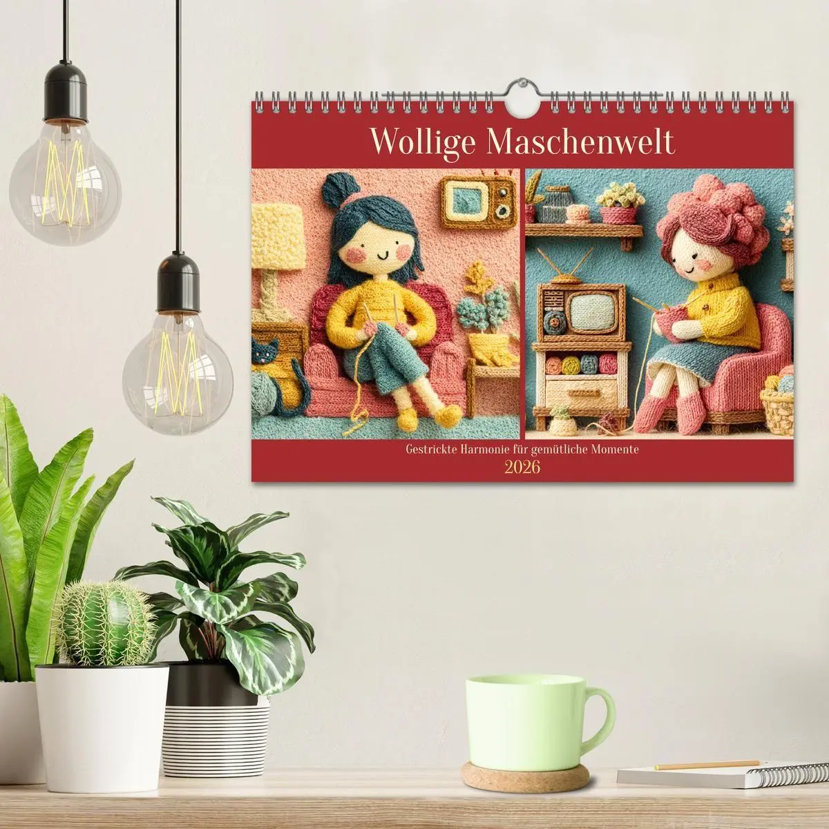 Bild: 9783516721553 | Wollige Maschenwelt. Gestrickte Harmonie für gemütliche Momente...