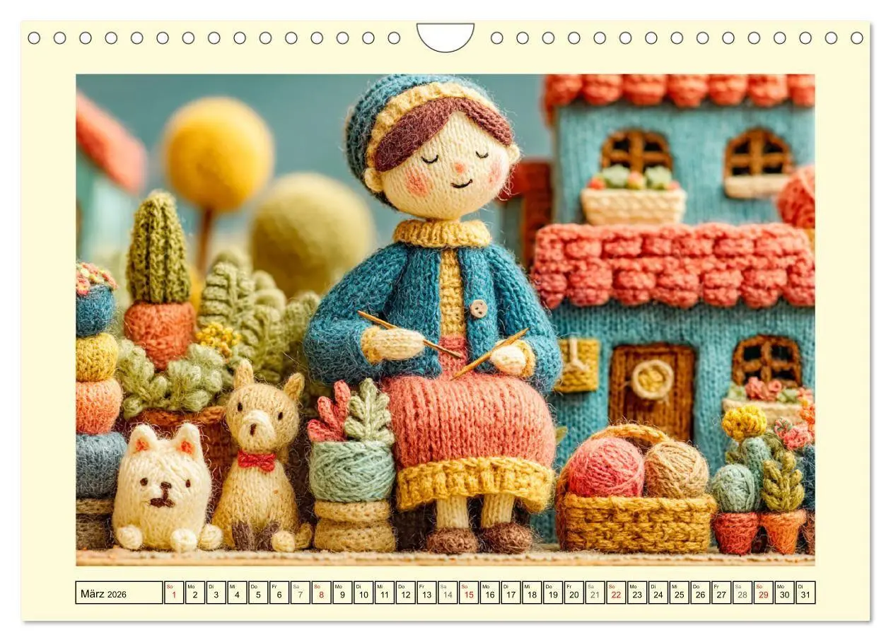 Bild: 9783516721553 | Wollige Maschenwelt. Gestrickte Harmonie für gemütliche Momente...