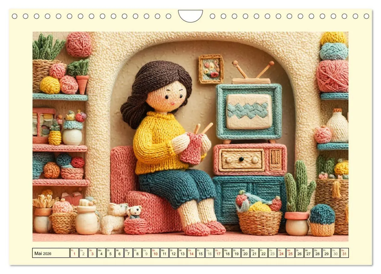 Bild: 9783516721553 | Wollige Maschenwelt. Gestrickte Harmonie für gemütliche Momente...