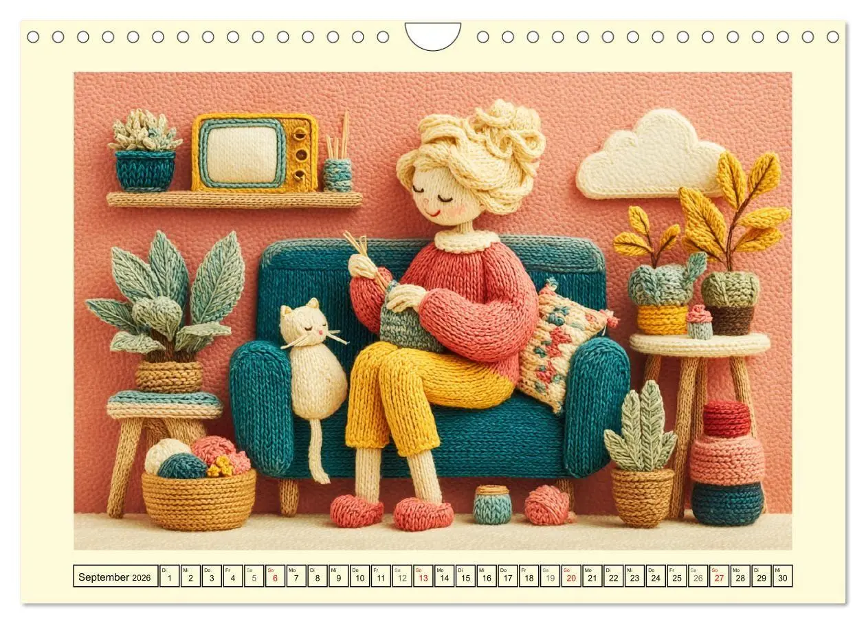 Bild: 9783516721553 | Wollige Maschenwelt. Gestrickte Harmonie für gemütliche Momente...