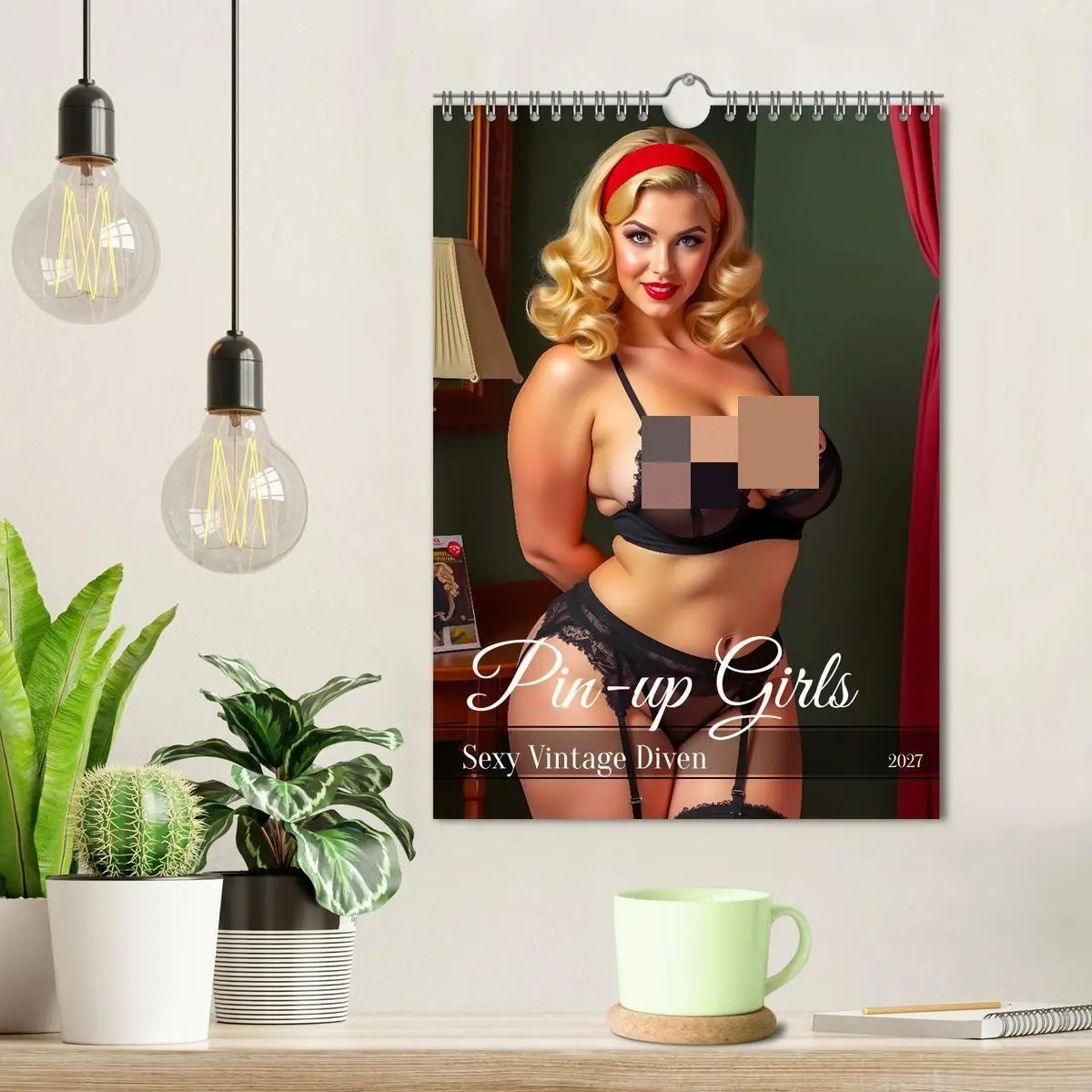 Bild: 9783516961553 | Pin-up Girls - Sexy Vintage Diven (Wandkalender 2027 DIN A4 hoch),...