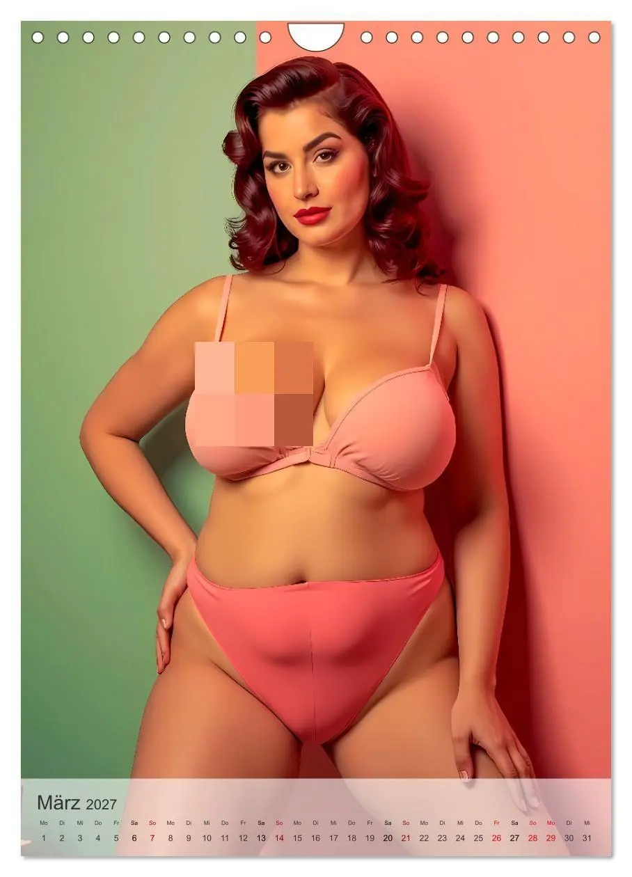 Bild: 9783516961553 | Pin-up Girls - Sexy Vintage Diven (Wandkalender 2027 DIN A4 hoch),...