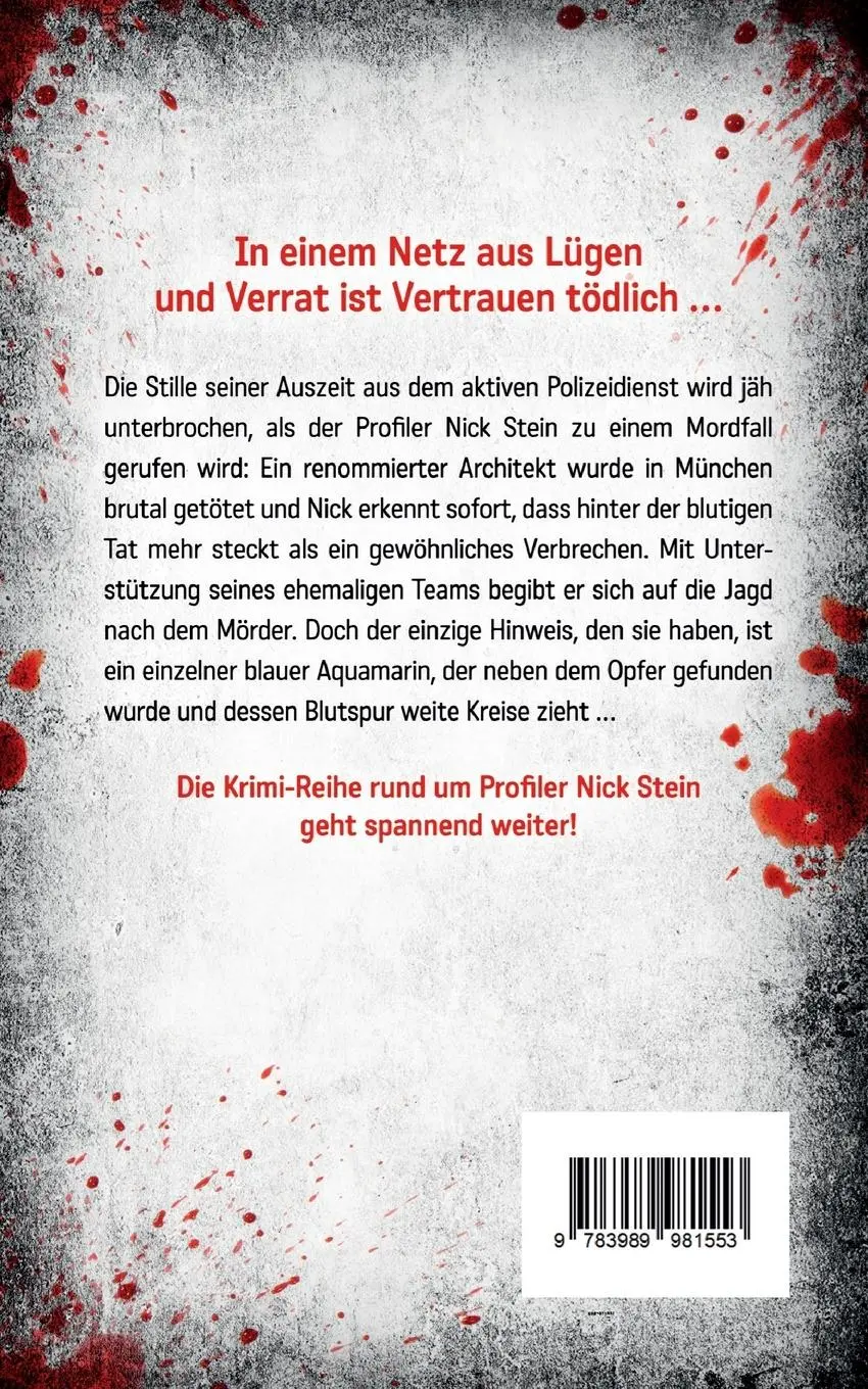 Rückseite: 9783989981553 | Blutstein | Gerlinde Friewald | Taschenbuch | 268 S. | Deutsch | 2024